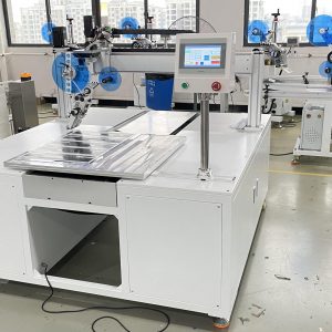 落地式胶头旋转贴胶机