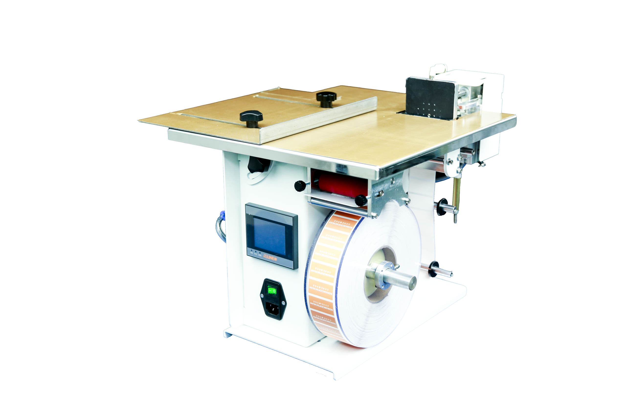 半自动平面贴标机